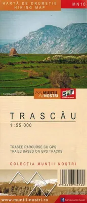 Productafbeelding van Trascauer Gebirge, schaal 1:55.000. Toeristenkaart MN10. Schubert & Franzke