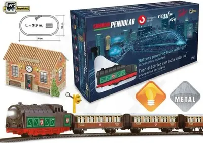 Obrázek produktu pro Transsibiřský expres Pequetren s nádražím a semaforem a rampou