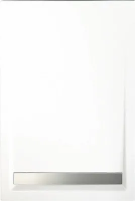 Produktbild von Duschwannen Komplettset SCHULTE Rinne ExpressPlus 90 x 100 x 2.5 cm weiß glänzend EP202910 04 41