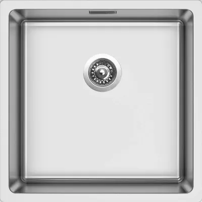 Obrázok produktu pre Nerezový drez Sinks BLOCK 440 V, kefovaný povrch - hrúbka 1mm