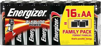 Zdjęcie produktu dla ENERGIZER Bateria alkaliczna AA/LR6, 16 sztuk