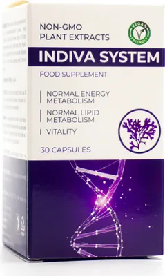 Immagine prodotto di Integratore alimentare Indiva System 30 capsule