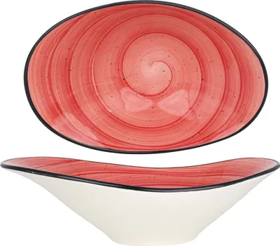 Obrázok produktu pre Bonna Servírovacia miska - Aura Passion - porcelán - 27x19 cm (750 cm3)
