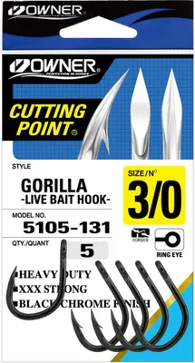 Obrázok produktu pre Owner Háčiky Cutting Point 5105 6ks, 1/0
