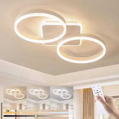 LED Deckenleuchte dimmbar 42W 65cm Fernbedienung
