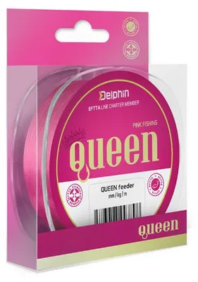 Produktbild von Delphin QUEEN Feeder / rosa 0,25mm 5,0kg 300m