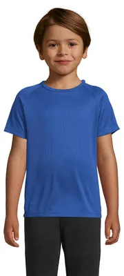 Immagine prodotto di SOLS - Maglietta "Sporty" per bambini con maniche raglan LT2036 (116) (blu reale)