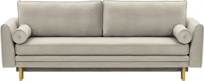 Produktbild von SLF24 - Schlafsofa mit Bettkasten Boris - hellgrau - Velluto 15