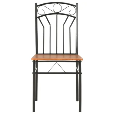 Produktbild von "im Sonderangebot"Esszimmerstühle 2er Set modernes - CLORIS - Polsterstühle für Esszimmer, Braun MDF - 40 x 48 x 86 cm - DEMöbel9385681