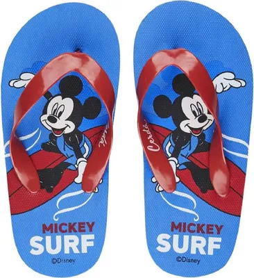 Produktbild von Disney Mickey Mouse Flip-Flops – Bequeme Strand Sandalen für Kinder 24/25
