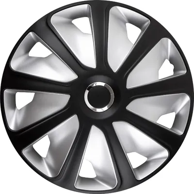 Produktbild von Z480526 Radkappen Radzierblenden SATZ (4Stück) 15 Zoll Craft RC schwarz-silber VAN BUS