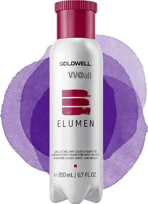 Produktbild von Goldwell Elumen Pure VV@ALL Haarfarbe violett 200 ml, oxidations- & ammoniakfrei, intensive Farbe & Glanz.