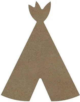 Immagine prodotto di Tipi in legno MDF da decorare - 15 cm