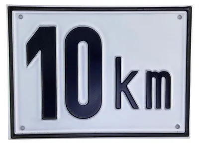 Produktbild von Höchstgeschwindigkeit Tafel 10 Km/h Alu