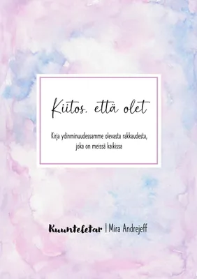 Produktbild von Kiitos, että olet