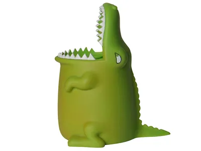 Produktbild von WINKEE Zahnputzbecher Kroko