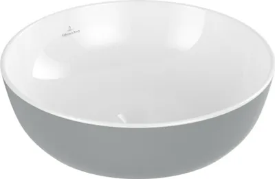 Produktbild von Villeroy & Boch V&B Aufsatzwaschtisch ARTIS 430mm rund o ÜL french linen