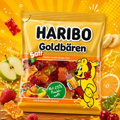 Immagine prodotto di HARIBO 10051159 HARIBO Saft Goldbären Fruchtgummi 160,0 g