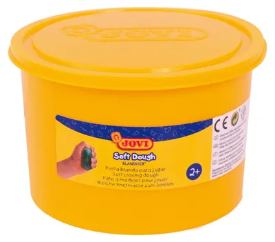 Produktbild von JOVI Soft Dough weiche Knete 460 g - Gelb
