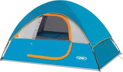 Produktbild von Campingzelt 4 Personen, wasserdicht, 2,2 kg, Kuppelzelt für Camping