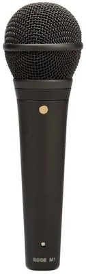 Produktbild von RØDE M1, Bühnen-/Auftrittsmikrofon, -56 dB, 75 - 18000 Hz, Kabelgebunden, XLR-3, Schwarz