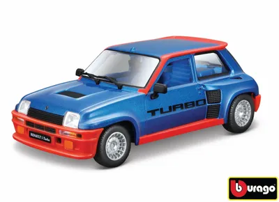 Obrázek produktu pro BBURAGO 18-21088, Model rallye auta, Sestavený, 1:24, Renault 5 Turbo, Kov, Plast, 3 rok/roky