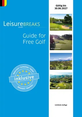 Produktbild von LeisureBREAKS Guide for Free Golf 2026/2027 by GolfSyndikat