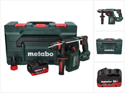 Produktbild von Metabo KH 18 LTX BL 24 Q Akku Kombihammer 18 V 2,2 J + 1x Akku 8,0 Ah + metaBOX - ohne Ladegerät
