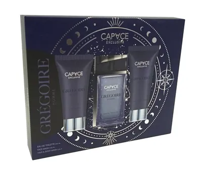 Image de Coffret Capace Exclusive Homme Grégoire pour Homme 3 pièces