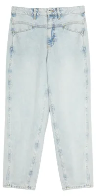 Produktbild von Comma Damen Barrel-Denim Jeans-Hose Blau Größe 38
