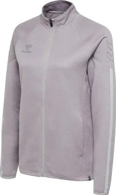 Produktbild von Hummel Women's hmlCIMA Zip Jacket - 205495, Farbe:Grau, Textil:L