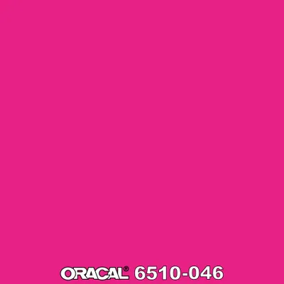 Produktbild von Oracal 6510 - 31,5 x 20cm - 046 PINK fluorescent