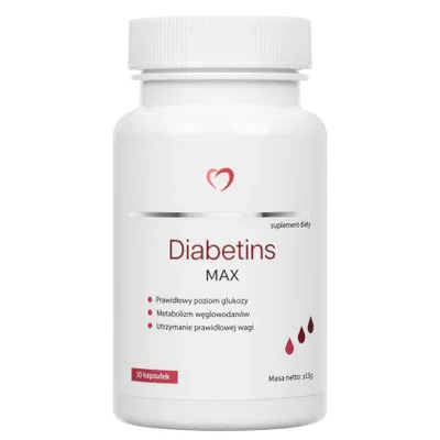 Obrázok produktu pre Diabetins - pre normálnu hladinu cukru a podporu metabolizmu 30 kapsúl
