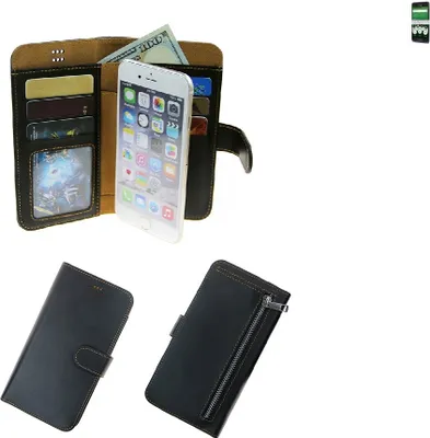 Produktbild von K-S-Trade Schutz Hülle kompatibel mit doro 8035 Klapphülle Case Phone cover Slim Handytasche Handy Hülle schwarz aus Kunstleder (1 Stk)