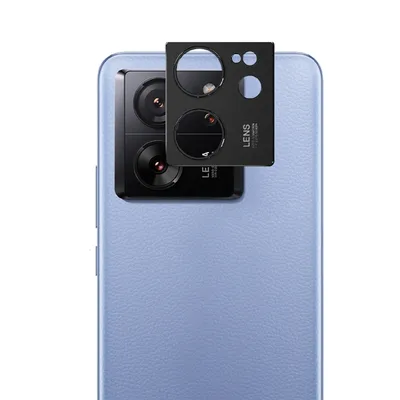 Produktbild von 5x Kamera 9H Panzerhartglas für Xiaomi 13T/ 13T Pro 3D KLAR Schwarzes ECHTES TEMPERED Panzerglas Kameraglas Kamerhartglas Kameraschutzglas Schutzglas Schutzfolie Panzerfolie