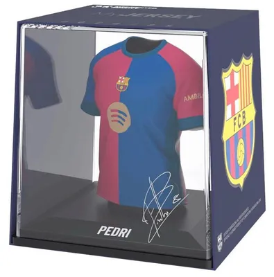 Zdjęcie produktu dla Figurka kolekcjonerska BANBO TOYS - FC Barcelona Pedri mini t-shirt 10 cm