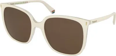 Produktbild von Polaroid PLD 6218/S White 56/19/140 Damen Sonnenbrillen