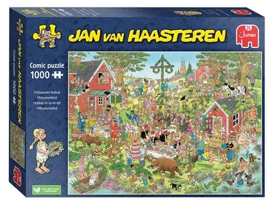 Produktbild von Jan van Haasteren - Mittsommerfest (1000 Teile), 1000 Stück(e), Landschaft, 15 Jahr(e)