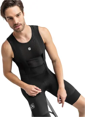 Produktbild von Siroko Malhao Trägerhose Schwarz S Mann Schwarz S