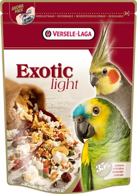 Image de Versele Laga Exotic Light 750G - Mélange de graines grillées pour perroquets de grande et moyenne taille