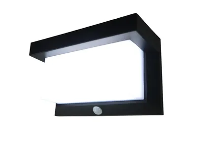Produktbild von LED Solar-Wandleuchte "All weather" mit Bewegungsmelder