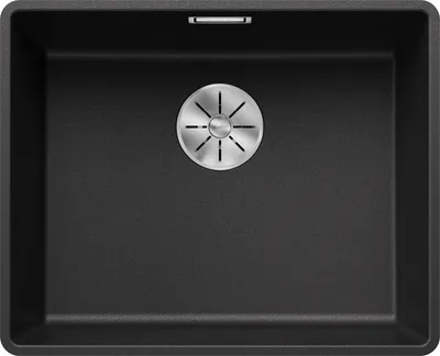 Immagine prodotto di BLANCO SUBLINE 500-F, SILGRANIT® PuraDur®, antracite, senza telecomando di scarico