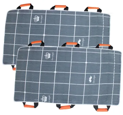 Produktbild von 2pcs Multifunktionale Patienten-Transfermatte, 80*115cm, mit 6 Griffen, belastbar bis 180kg, waschbar für Bettlägerige