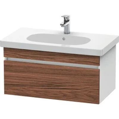 Produktbild von Duravit Duravit Waschtischunterbau DURASTYLE 453x800x398mm nussbaum dunkel/we ma