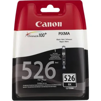 Produktbild von Canon CLI-526BK - Inktcartridge / Zwart (9 ml)