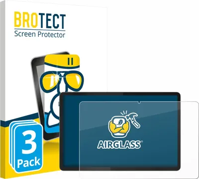 Produktbild von 3x BROTECT Schutzglas für Lenovo Idea Tab Plus 12.1" Schutzfolie Panzer Folie Glas Display Schutz klar