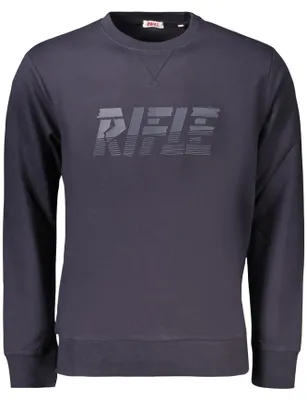 Produktbild von Stylisches Herren Sweatshirt – Blau, Rundhals und Langarm ohne Reißverschluss