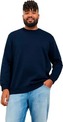 Obrázek produktu pro Pánská mikina JJEBRADLEY Relaxed Fit 12250594 Navy Blazer, 4XL