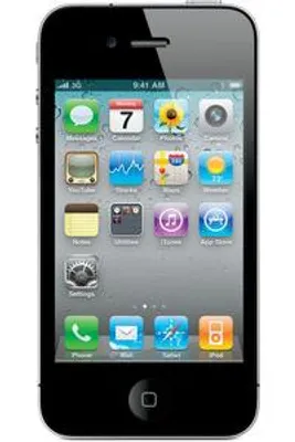 Produktbild von Apple iPhone 4, iOS, Single SIM, EDGE, GSM, CDMA, HSDPA, HSUPA, 3G, Lithium-Ion (Li-Ion)