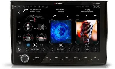 Produktbild von ZENEC Z-E3776 Infotainer für Fiat Ducato Android Auto Apple CarPlay Jumper Boxer
